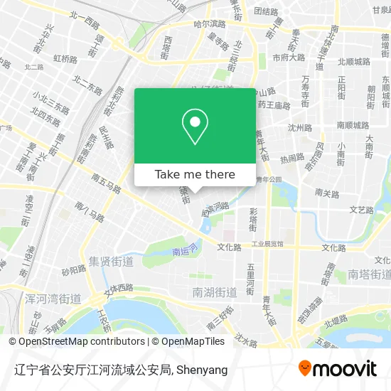辽宁省公安厅江河流域公安局 map