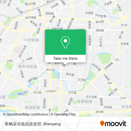 新枫采化妆品批发部 map