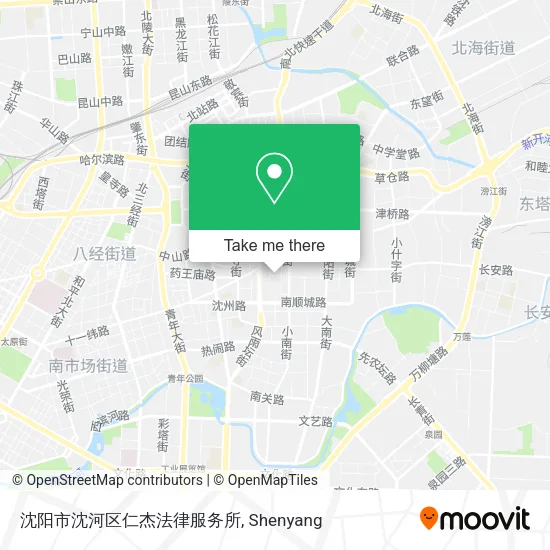 沈阳市沈河区仁杰法律服务所 map