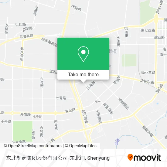 东北制药集团股份有限公司-东北门 map