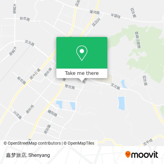 鑫梦旅店 map