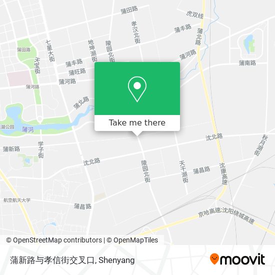 蒲新路与孝信街交叉口 map