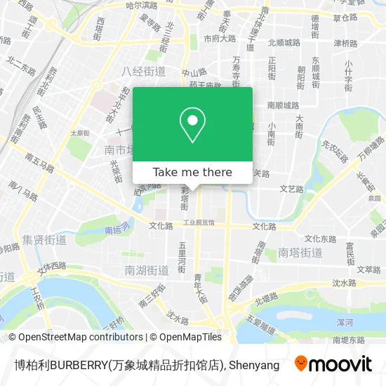 博柏利BURBERRY(万象城精品折扣馆店) map