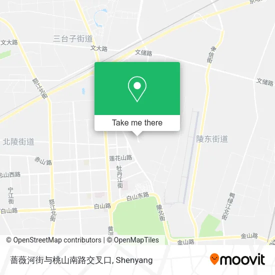 蔷薇河街与桃山南路交叉口 map
