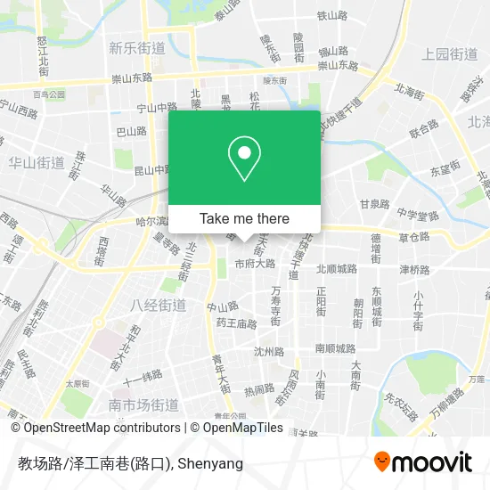 教场路/泽工南巷(路口) map