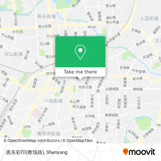 惠东彩印(教场路) map