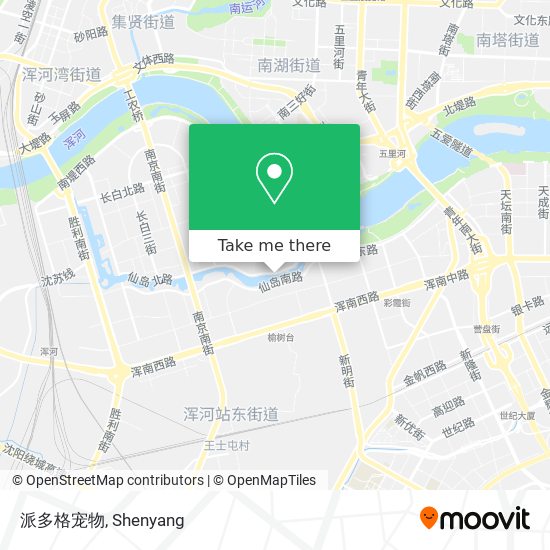 派多格宠物 map
