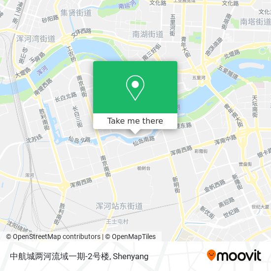 中航城两河流域一期-2号楼 map