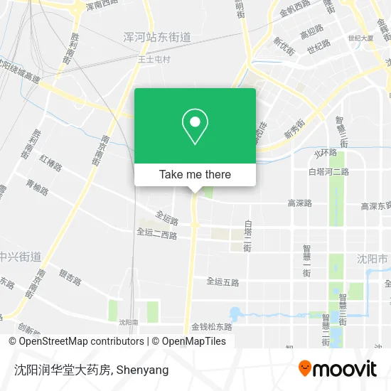 沈阳润华堂大药房 map
