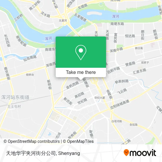 天地华宇夹河街分公司 map