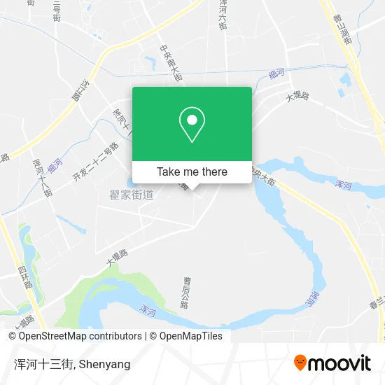 浑河十三街 map