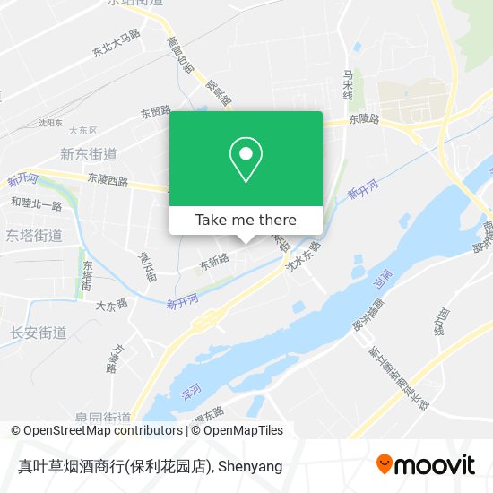 真叶草烟酒商行(保利花园店) map