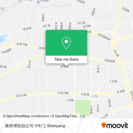 康师傅饮品公司-3号门 map