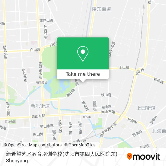 新希望艺术教育培训学校(沈阳市第四人民医院东) map