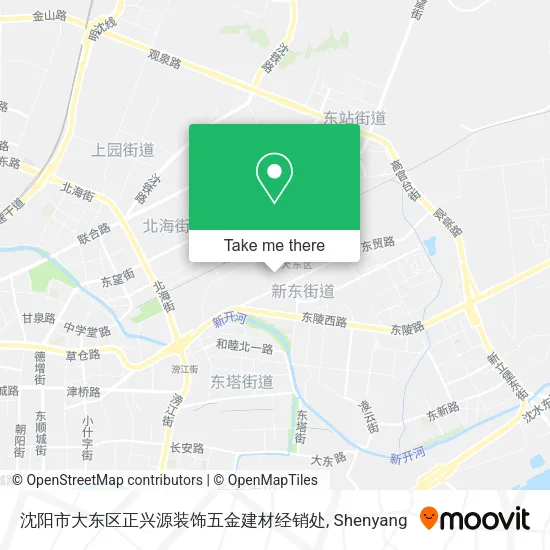 沈阳市大东区正兴源装饰五金建材经销处 map