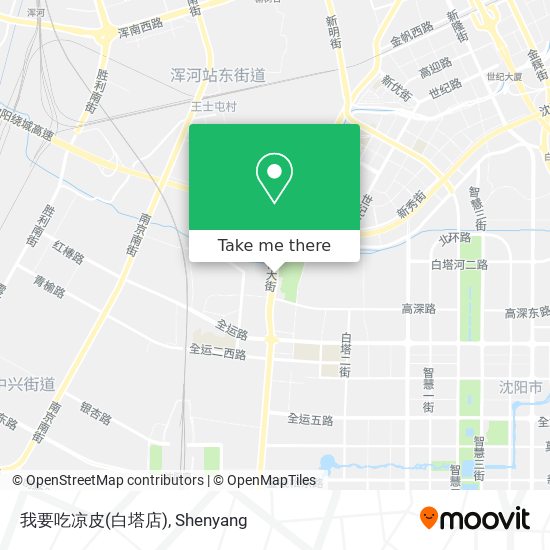 我要吃凉皮(白塔店) map
