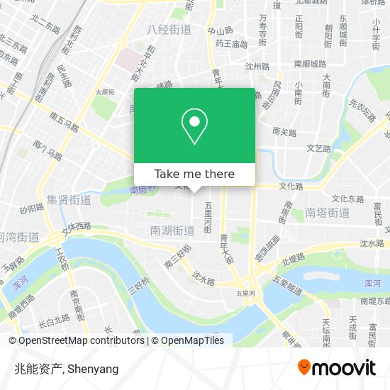 兆能资产 map