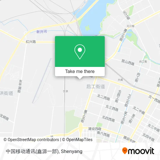 中国移动通讯(鑫源一部) map