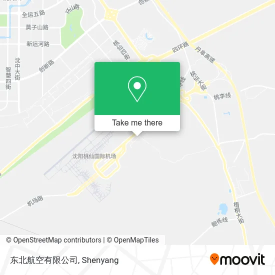 东北航空有限公司 map