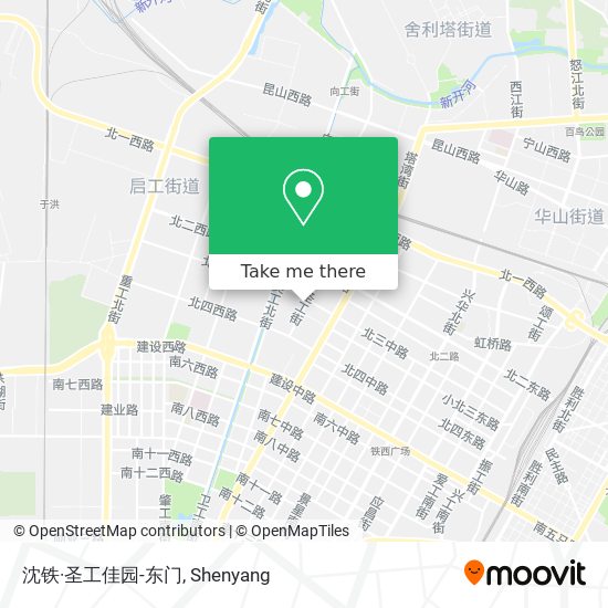 沈铁·圣工佳园-东门 map