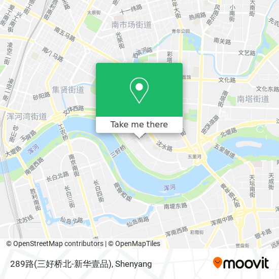 289路(三好桥北-新华壹品) map