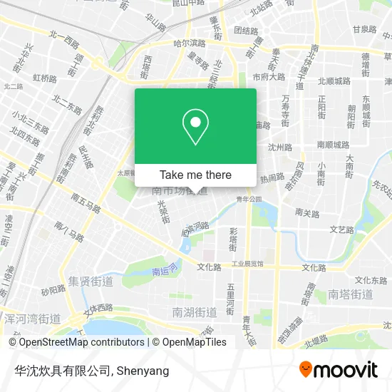 华沈炊具有限公司 map