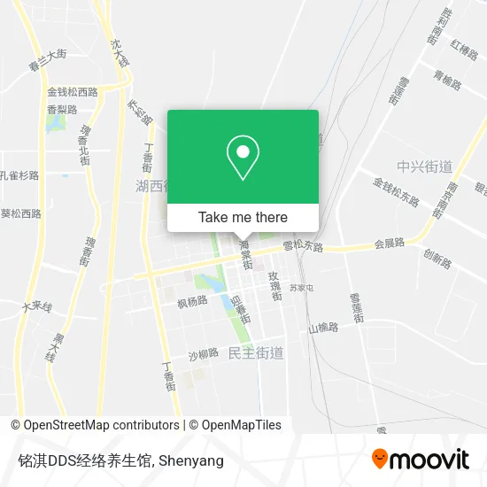 铭淇DDS经络养生馆 map