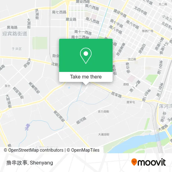撸串故事 map