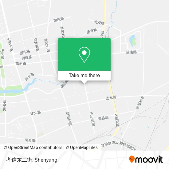 孝信东二街 map