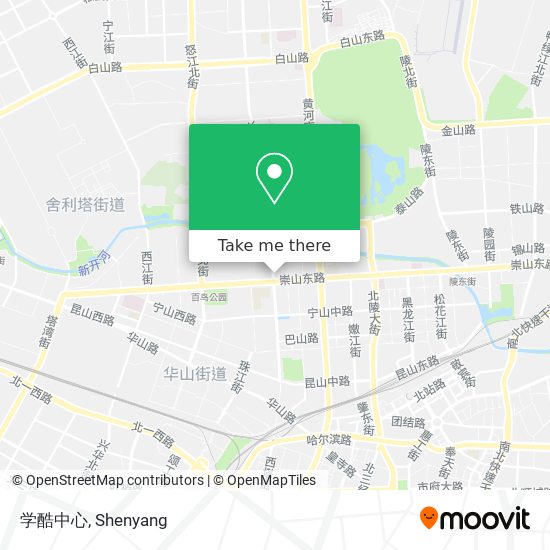 学酷中心 map