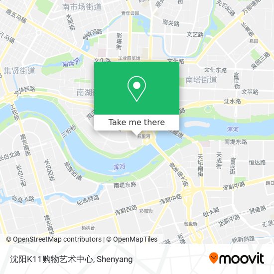 沈阳K11购物艺术中心 map