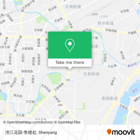 滂江花园-售楼处 map