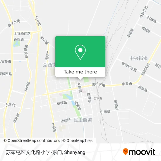 苏家屯区文化路小学-东门 map