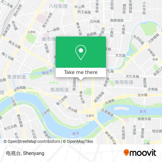 电视台 map