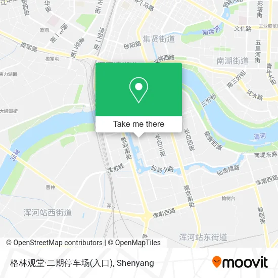 格林观堂·二期停车场(入口) map