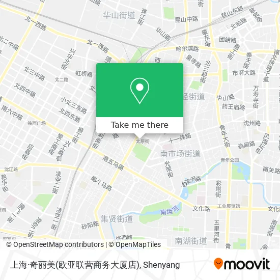 上海·奇丽美(欧亚联营商务大厦店) map
