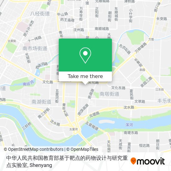 中华人民共和国教育部基于靶点的药物设计与研究重点实验室 map