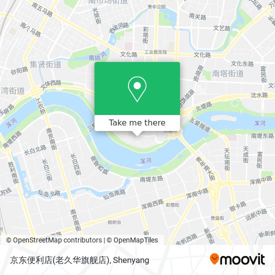 京东便利店(老久华旗舰店) map