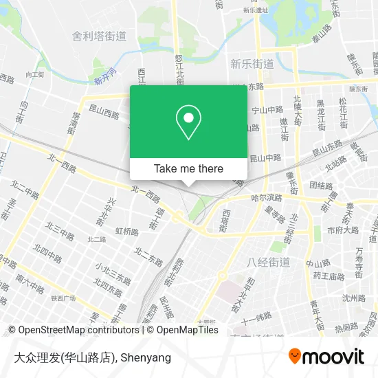大众理发(华山路店) map