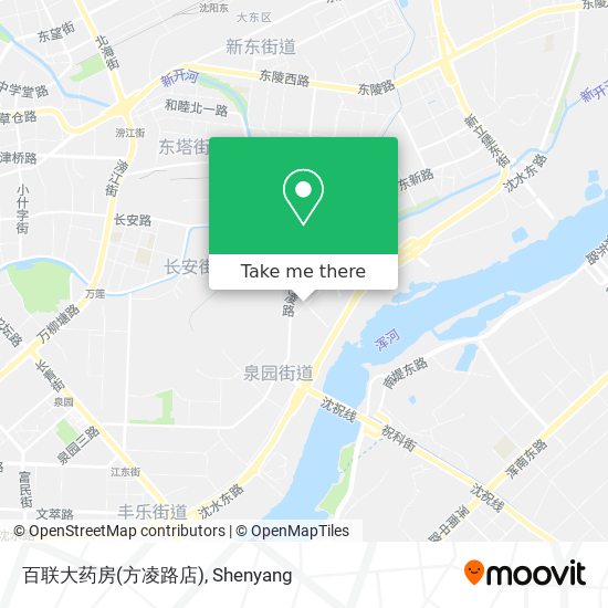 百联大药房(方凌路店) map