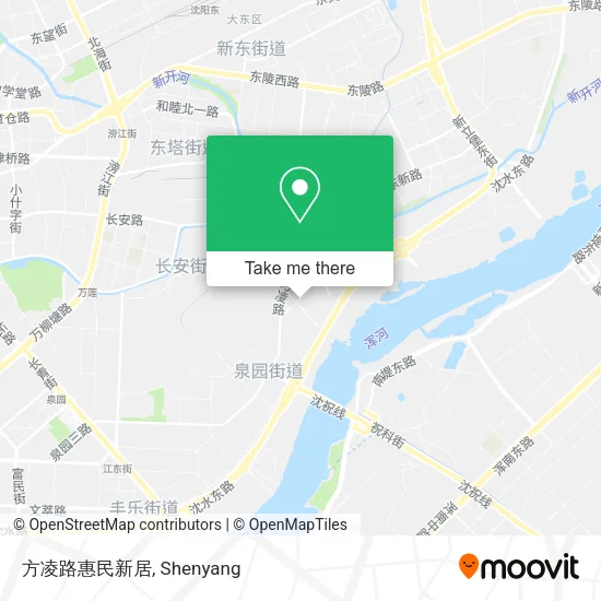 方凌路惠民新居 map