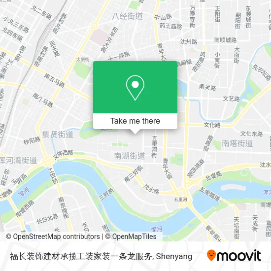 福长装饰建材承揽工装家装一条龙服务 map