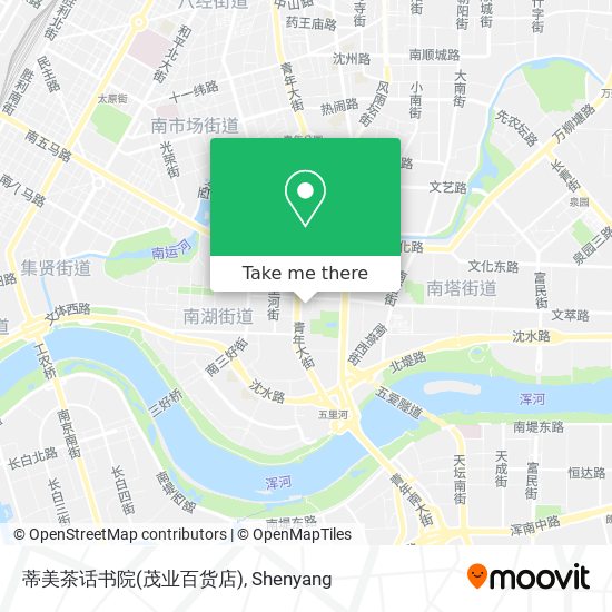 蒂美茶话书院(茂业百货店) map
