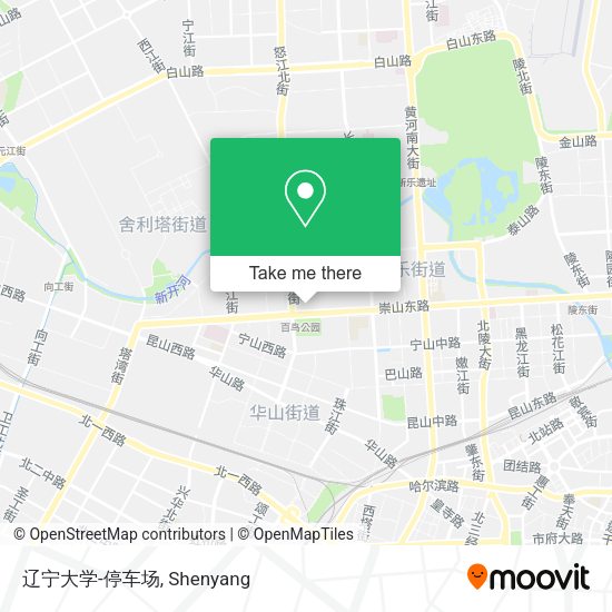 辽宁大学-停车场 map