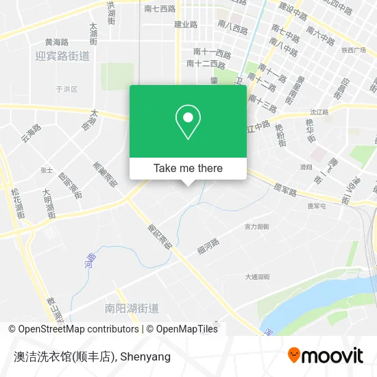 澳洁洗衣馆(顺丰店) map