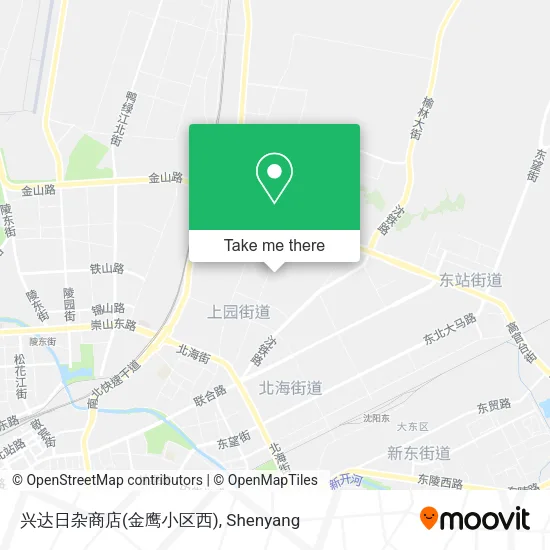 兴达日杂商店(金鹰小区西) map