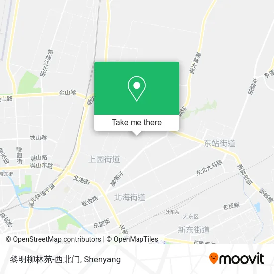 黎明柳林苑-西北门 map