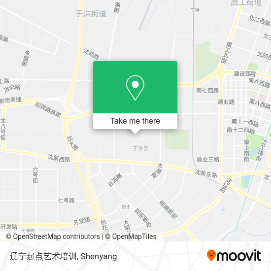 辽宁起点艺术培训 map