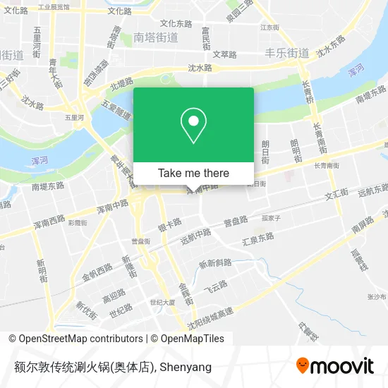 额尔敦传统涮火锅(奥体店) map