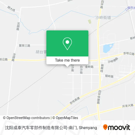 沈阳成泰汽车零部件制造有限公司-南门 map